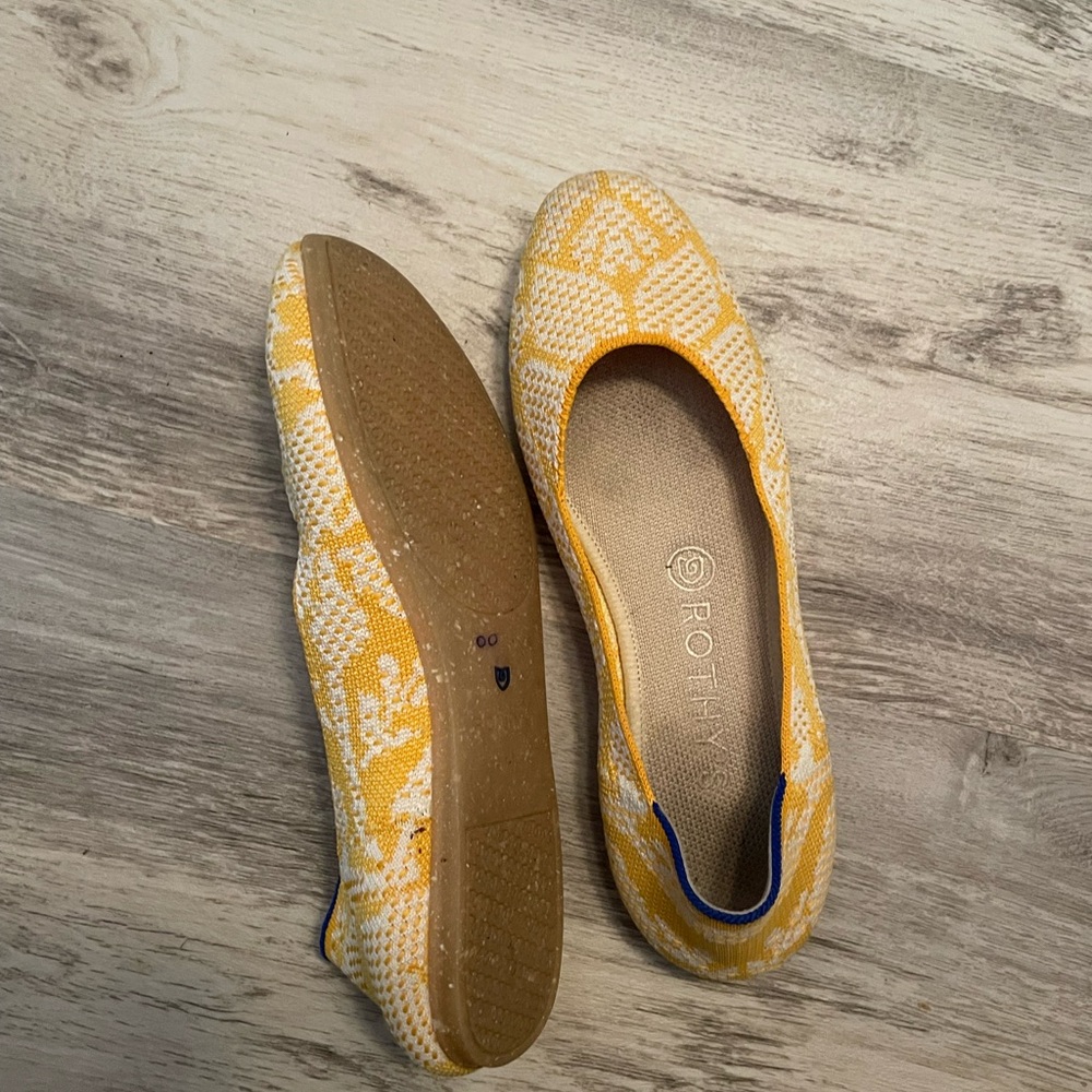 Rothy's Yellow Women's Flats